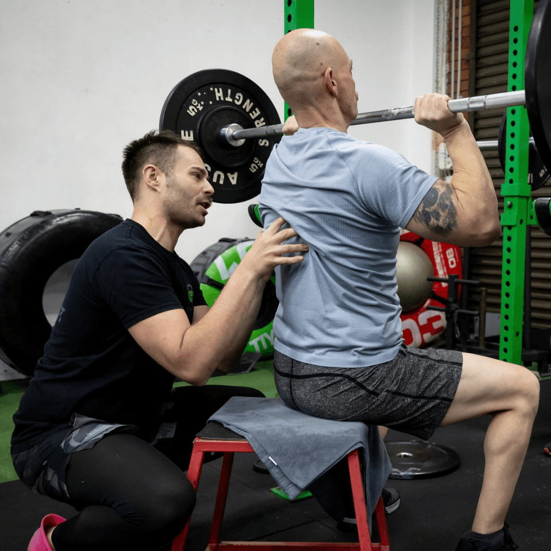 Exercise Physiology session at Innerfit with Coach Scott