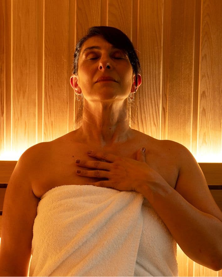 Oasis Room - Woman Resting in Spa