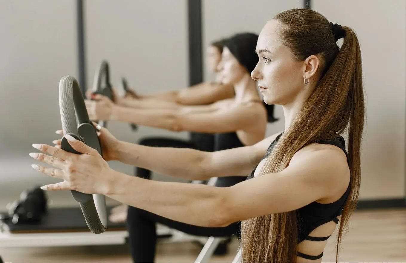 Pilates small group class at InnerFit